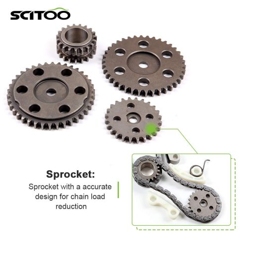 Kit de Cadena de Tiempo del Motor SCITOO TS21939 para Ford Mercury Escape Mariner 2.3L 2005 2006 - Imagen 4
