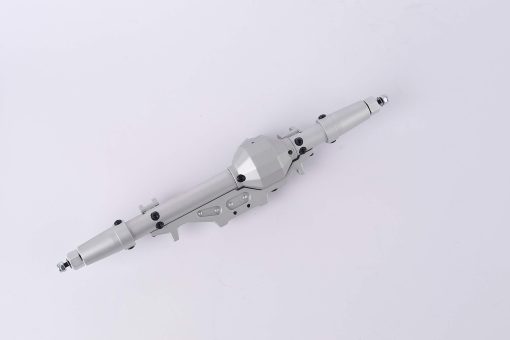 Eje delantero y trasero de aluminio para Axial Wraith 1/10 90018 90048 90053 90018 90020 90045 90056 RR10 Modelo de Coche RC (Plata) - Imagen 3