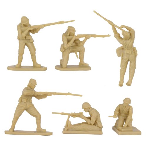 BMC CTS Batalla de Saipan de la Segunda Guerra Mundial - 45 piezas de Soldados de Plastico Tanque de Batalla del Pacifico Playset - Imagen 5