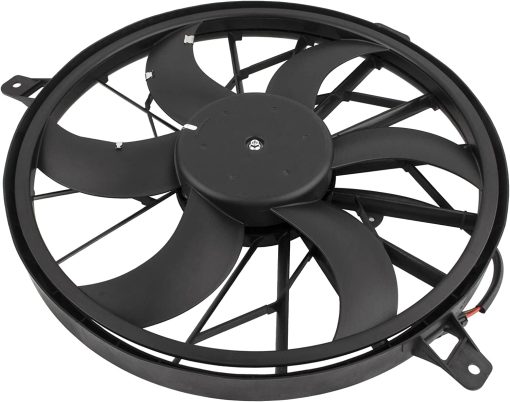 MYSMOT 620-010 Ventilador de Condensador de Radiador Compatible con Jeep Liberty 3.7L V6 2002-2003 / Jeep Grand Cherokee 4.0L L6 4.7L V8 1999-2003 - Imagen 3
