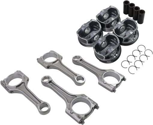 Juego de piston y biela Koomaha de 23 mm de repuesto para Audi A4 TT VW Jetta Golf GTI Passat 2.0T Parte# 06H107065DM, 06H198401A, 06H198401D - Imagen 3