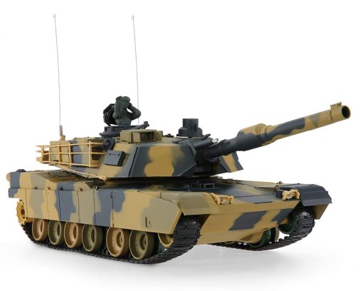 Tanque de Batalla RC Airsoft POCO DIVO Abrams M1A2 Panzer de 1/24 Escala 2.4Ghz Vehiculo Militar de Control Remoto Combate Infrarrojo BB - Imagen 7