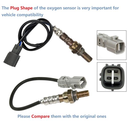 Maxfavor 2Pcs Sensor de Oxigeno Arriba y Abajo 02 Sensor 234-9010 234-4149 Reemplazo para 2003 2002 Toyota Camry 2.4L - Imagen 3
