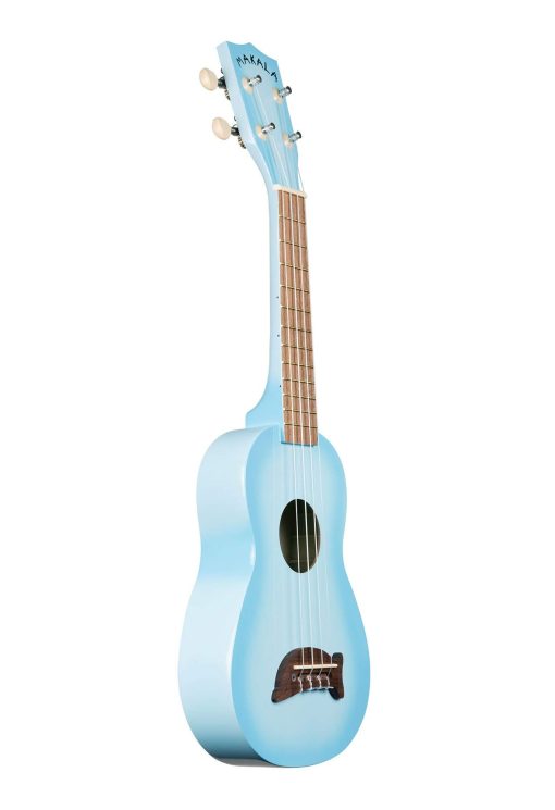 Ukulele Soprano Kala Makala MK-SD/LBL Light Blue Burst con Puente en Forma de Delfin