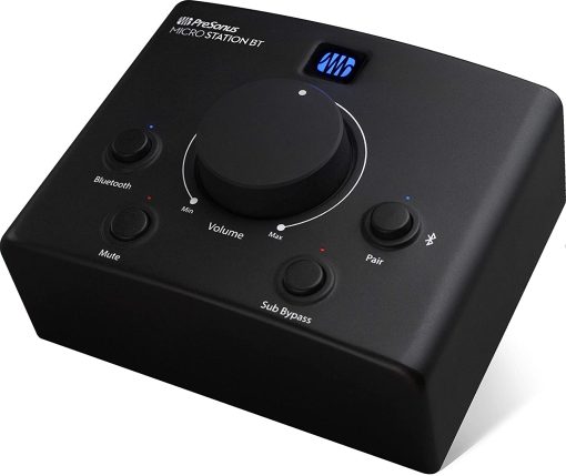 Controlador de Monitor PreSonus MicroStation BT 2.1 con Conectividad Bluetooth - Imagen 4