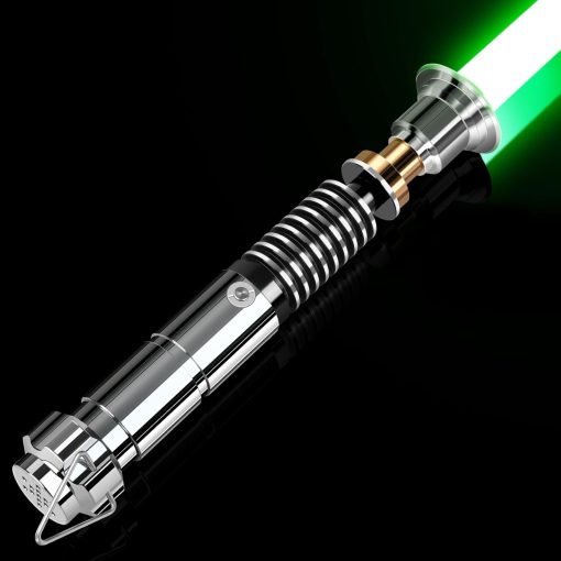 ELESKOCO Smooth Swing Luke V3.0 Lightsaber, Luz de Sable de Luz con Control de APP Cambio Infinito de 16 Colores, Sables de Luz de Combate con Sensor de Movimiento Premium Metal 16 Sonidos Espada de Luz para Adultos y Adolescentes Regalo - Imagen 9