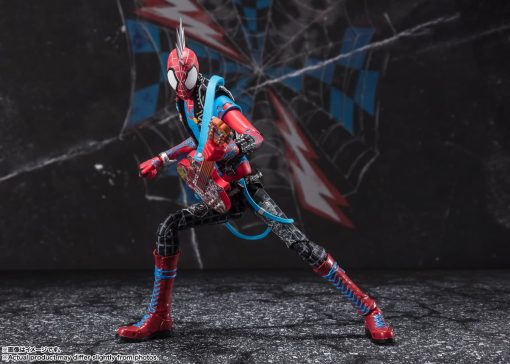 TAMASHII NATIONS - Spider-Man: Across The Spider-Verse - Spider-Punk, Figura de Accion Bandai Spirits S.H.Figuarts - Imagen 6