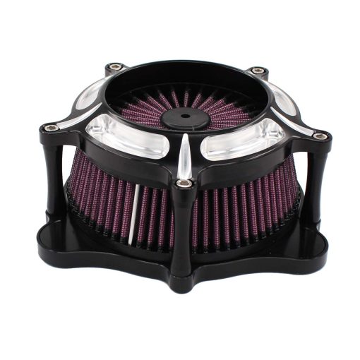 Filtro de Toma de Aire Turbina para Harley Touring Street Glide Road King Electra Glide Road Glide Dyna FXDLS Softail Touring Trike FLSTSE FXSBSE 2008-2016 - Imagen 3
