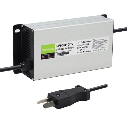 Nuevo Cargador de Bateria para Carro de Golf de 36V 20A con Conector Estilo Pico de Cuervo