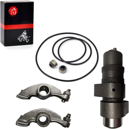 Kit de Reconstruccion de Cilindro de Extremo Superior de 83 mm con Anillo de Piston, Brazo Oscilante y arbol de Levas para Yamaha Big Bear 350 1987-1999 Warrior 350 1990-2004 Raptor 350 2004-2006 1UY-11310-03-00 - Imagen 2