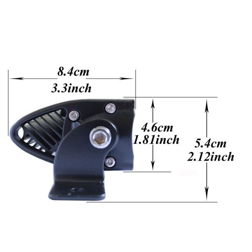 Barra de Luz LED Curva AngelMa 210w 44 pulgadas Spot Flood Combo Offroad para 4x4, Luces de Conduccion de Vehiculos Pesados â€‹â€‹Pickup SUV UTV 12V 24V 43 pulgadas - Imagen 7