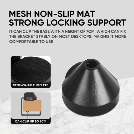 Soporte de Brazo de Tijera para Suspension de Microfono Universal Weymic (tipo VII) - Imagen 5