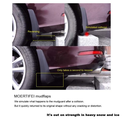 Juego de 4 guardabarros para automovil MOERTIFEI para Buick Enclave 2008-2017 - Imagen 6