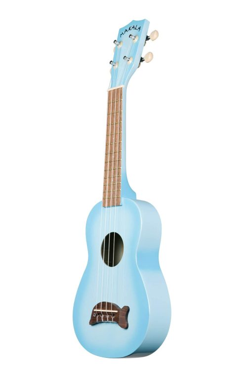 Ukulele Soprano Kala Makala MK-SD/LBL Light Blue Burst con Puente en Forma de Delfin - Imagen 2