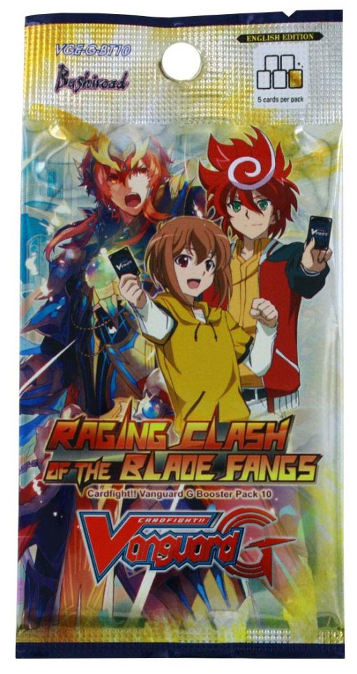 Booster Pack Cardfight!! Vanguard Raging Clash of The Blade Fangs