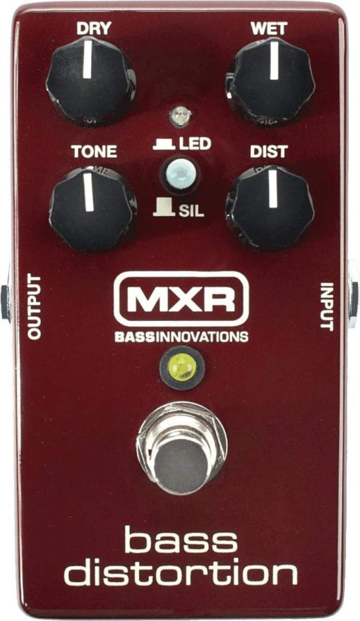Pedal de Distorsion para Bajo Briskdrop MXR M85 con Fuente de Alimentacion Dunlop ECB003 y Paquete de Puas Variadas Dunlop (M85bundle2) - Imagen 2