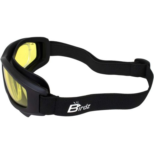Gafas De Seguridad Birdz Flyer Extreme Sports Construction Super Seal - Lentes Claros, Humo y Amarillos con Adaptador RX - Imagen 6