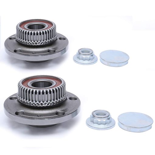FKG 512012 Ensamble de Cojinete de Rueda Trasera para Audi TT 2000-2006, VW Beetle 1998-2010, VW Golf 2000-2005, VW Jetta 1999-2004, Set de 2