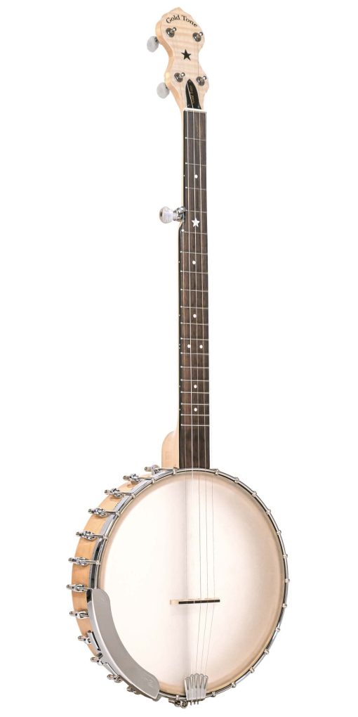 Banjo Gold Tone CC-Carlin12: Cripple Creek Bob Carlin con Bolso - 12 Pulgadas de Potencia con Raspador Estilo Clawhammer