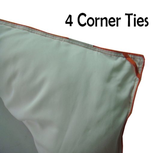 Edredon de 300 hilos tamano King Royal Hotel Bedding con relleno alternativo de plumon, edredon superllenado, inserto nordico con funda 100% algodon - Relleno 100% alternativo al plumon, 750FP - 86 oz - Color blanco solido, King - Imagen 6