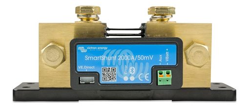 Victron Energy SmartShunt Monitor de bateria de 2000 amperios (Bluetooth)