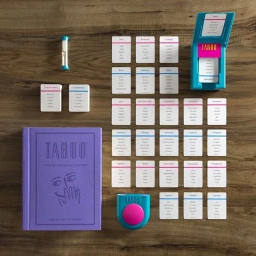 Juego Taboo Vintage Bookshelf Edition de WS Game Company - Imagen 4
