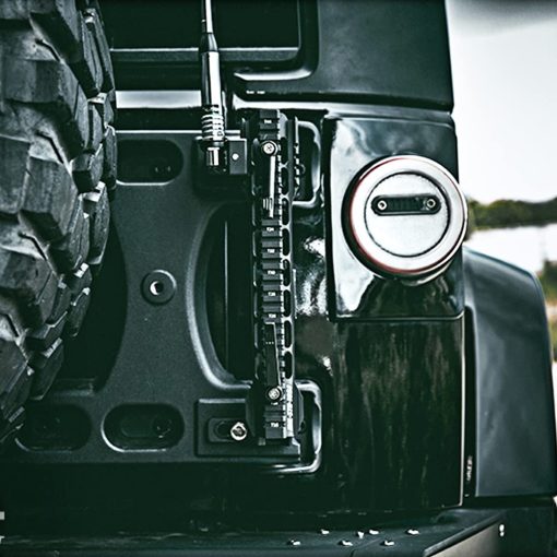Soporte de bandera y antena FURYENGRAVER para Jeep Wrangler JK JKU JL JLU