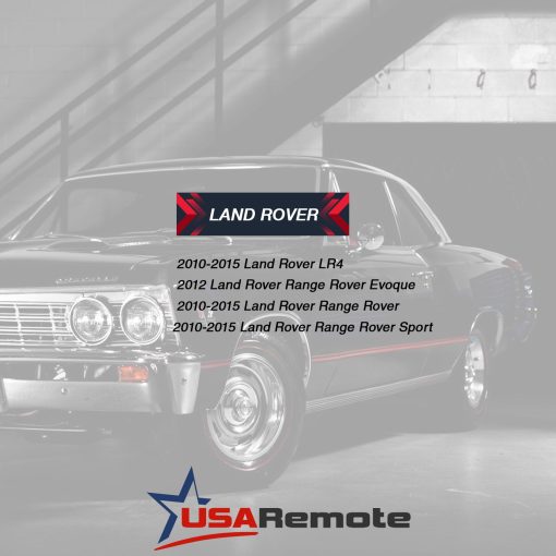 Llavero de llave inteligente sin llave para Land Rover, Range Rover, Sport, Evoque (LR024070), Set de 2 - Imagen 4