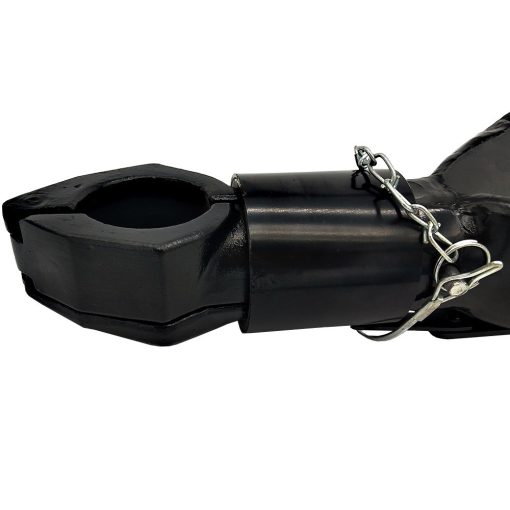 Acoplador de remolque A-Frame soldado de alta resistencia de 2" 7000lbs Negro (2" 7000Lbs) - Imagen 2
