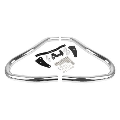 Protector de motor de barra de choque de carretera compatible con BMW R18 R18B CLASSIC R 18 2020 2021 2022 (Cromo)