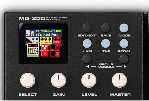 Pedal de Efectos Multi NUX MG-300 Briskdrop Bundle con Cable MXR de 20 pies y Afinador Snark (MG300Bundle) - Imagen 5