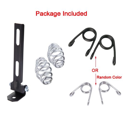 Asiento Individual de Motocicleta de 13" Marron para Harley Davidson Sportster con Soporte - Imagen 7