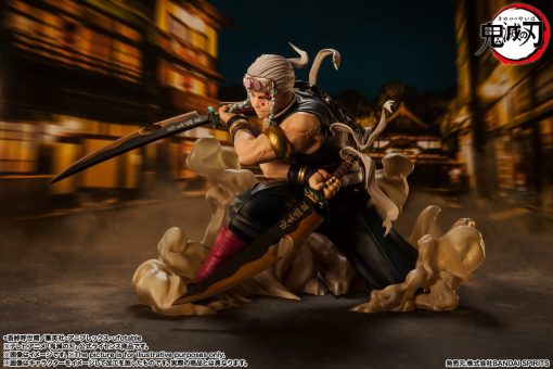 TAMASHII NATIONS - Demon Slayer: Kimetsu no Yaiba - Tengen Uzui, Estatua Coleccionable de Bandai Spirits FiguartsZERO - Imagen 6