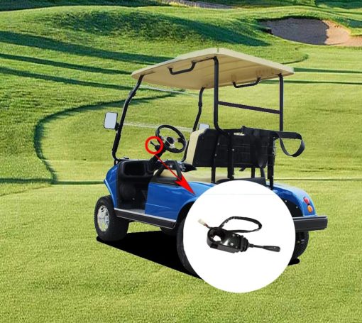 Interruptor de luces giratorias JOEEGO, ensamble de interruptor de faros compatible con carros de golf HDK/Evolution, reemplaza OEM# 2.04.0034 - Imagen 6