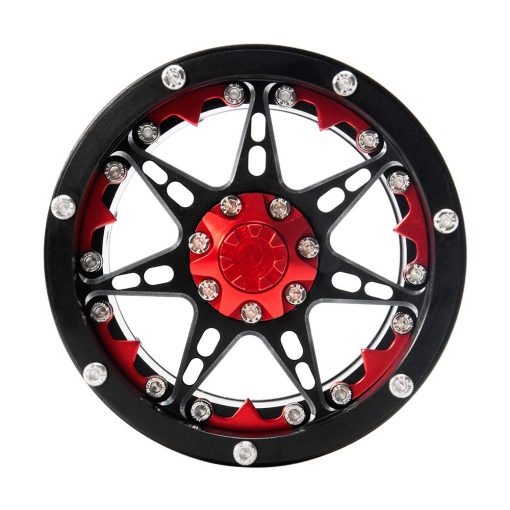 Set de 4 llantas de metal beadlock QUE-T 2.2" para RC 1/10 Crawler TRX4 SCX10 90046 - Imagen 7