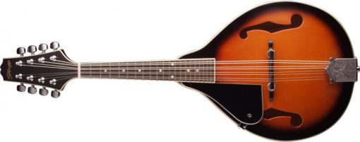 Mandolina Bluegrass Stagg M20 de 8 Cuerdas para Zurdos con Puente Ajustable - Violinburst