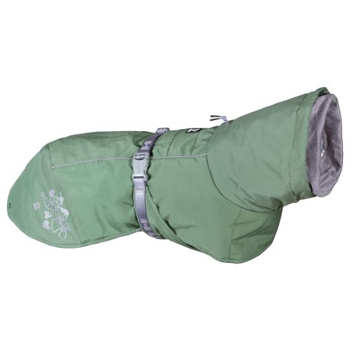 Abrigo Hurtta Extreme Warmer 2 para Perros en Invierno ECO, Color Hedge, 26 pulgadas