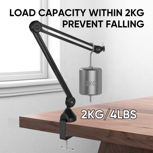 Soporte de Brazo de Tijera para Suspension de Microfono Universal Weymic (tipo VII) - Imagen 4