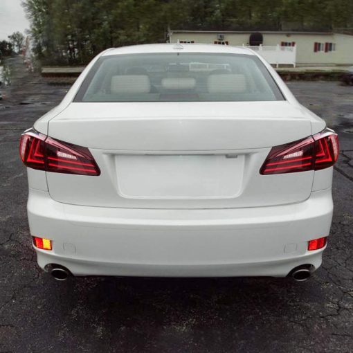 Faros traseros LED VLAND compatibles con Lexus IS250 IS350 2006-2012 IS 220d y modelo ISF (NO compatible con IS250C/IS350C), Rojo Claro - Imagen 7