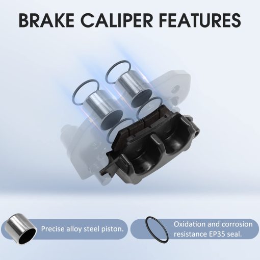 Conjunto de Pinzas de Freno Trasero Derecho y Delantero para Can-Am Outlander 450 500 570 650 800 850 1000 Renegade 500 570 650 800 850 1000 705600862 705600861 705600859 - Imagen 4
