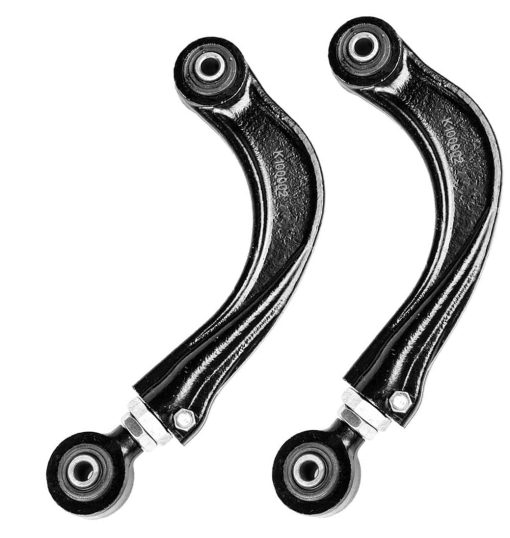 KEYOOG 2Pcs Conjunto de Brazo de Control Trasero Superior (Brazo de Alineacion de la Leva) Compatible con Ford C-Max Escape Focus, Mazda 3 5, Volvo C30 C70 S40 V50 K100002 x2 Lado del Pasajero y del Conductor Suspension