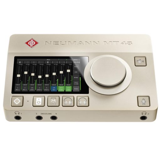 Interfaz de audio Neumann MT 48 US - Premium USB-C con control tactil, AES67, Interfaz MIDI y Conectividad de Expansion ADAT/S/PDIF
