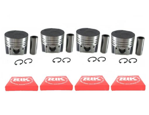 Juego de Piston + Anillo STD 72mm para Kubota V1205 (Fabricado 100% en Taiwan) x 4 PCS
