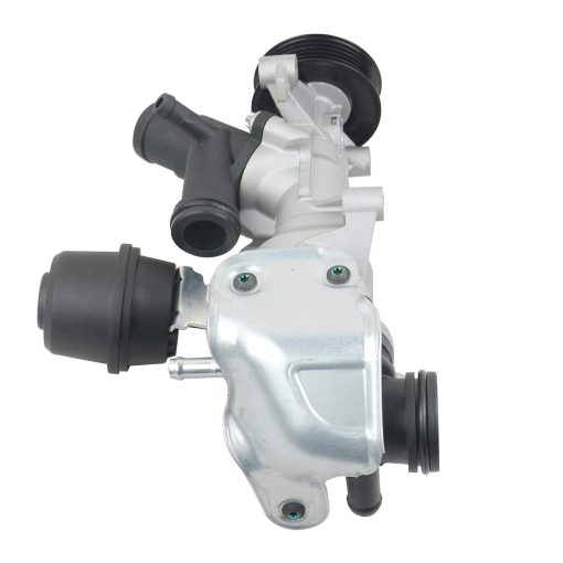 NEWZQ Bomba de Agua del Motor 2702000800 2702000000 Repuesto para Mercedes A-CLASS (W176) B-CLASS (W246, W242) CLA Coupe (C117) CLA Shooting Brake (X117) GLA-CLASS (X156) - Imagen 4