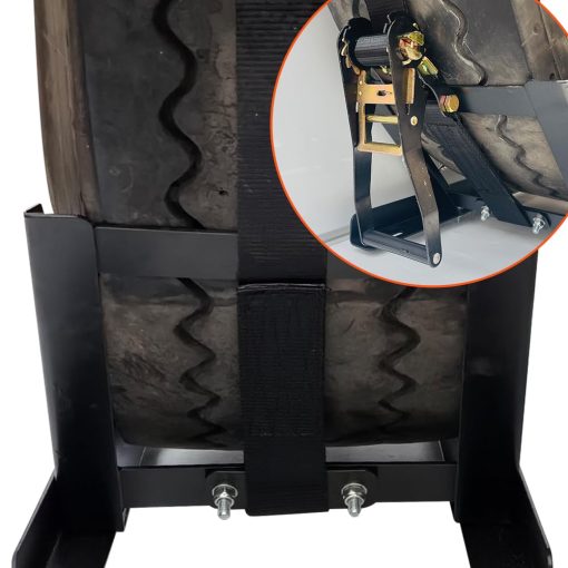 Porta llanta de repuesto duradero para camiones semi remolque GOORIDA. Soporte versatil, facil de usar y seguro para una preparacion fiable en carretera - Imagen 7