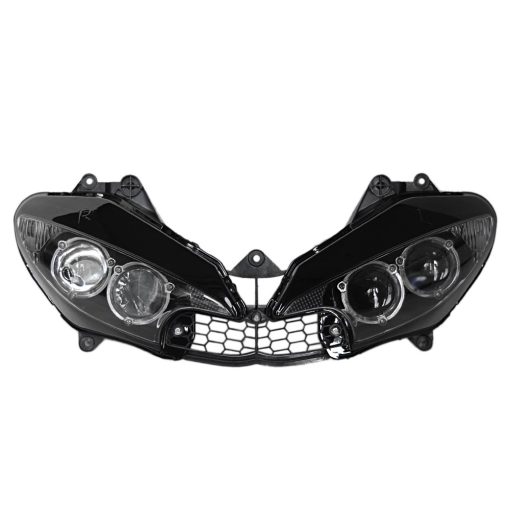 Luckmart Ensamblaje de Faro para Motocicleta Reemplazo de la Cubierta del Frente del Faro Carcasa para Yamaha YZF R6 2003-2005 R6S 2006-2009 - Imagen 2