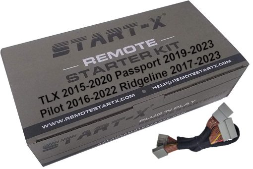 Kit de Arranque Remoto Start-X para TLX 2015-2020, Passport 2019-2023, Pilot 2016-2022 y Ridgeline 2017-2023 || 3X Bloqueo para Arranque Remoto || Plug N Play || 2015 2016 2017 2018 2019 2020 2021 2022 2023