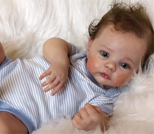 Munecas renacidas realistas para ninas de 20 pulgadas con cuerpo suave y aspecto realista regalo de munecas de bebe de la vida real en caja de regalo para ninos de 3 anos en adelante