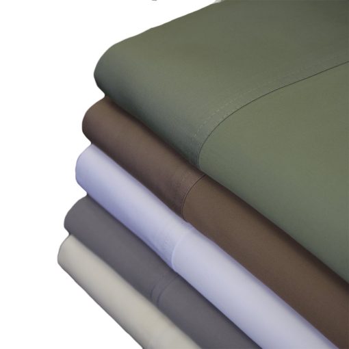 Juego de sabanas Royal Hotel Bedding ABRIPEDIC, Viscosa de Bambu, 600 Hilos, Suaves y sedosas, Juego de sabanas, Split-Cal-King: Ajustable Cal-King, Blanco - Imagen 4