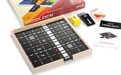 Tablero de Rompecabezas Gridlock por Candylab Toys, ¡Usa tu coleccion CANDYCAR para resolver rompecabezas tematicos de trafico! - Imagen 3